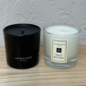 SET OF 2 - Jo Malone Mini Candles - Myrrh & Tonka / English Pear & Freesia NEW